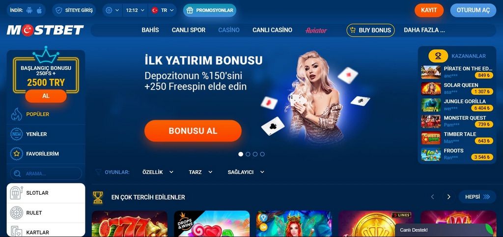 MostBet Rehberi: Giriş, Kayıt ve Hesabınızı Doğrulama