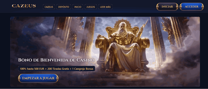Avis sur le site web de Cazeus Gambling Establishment